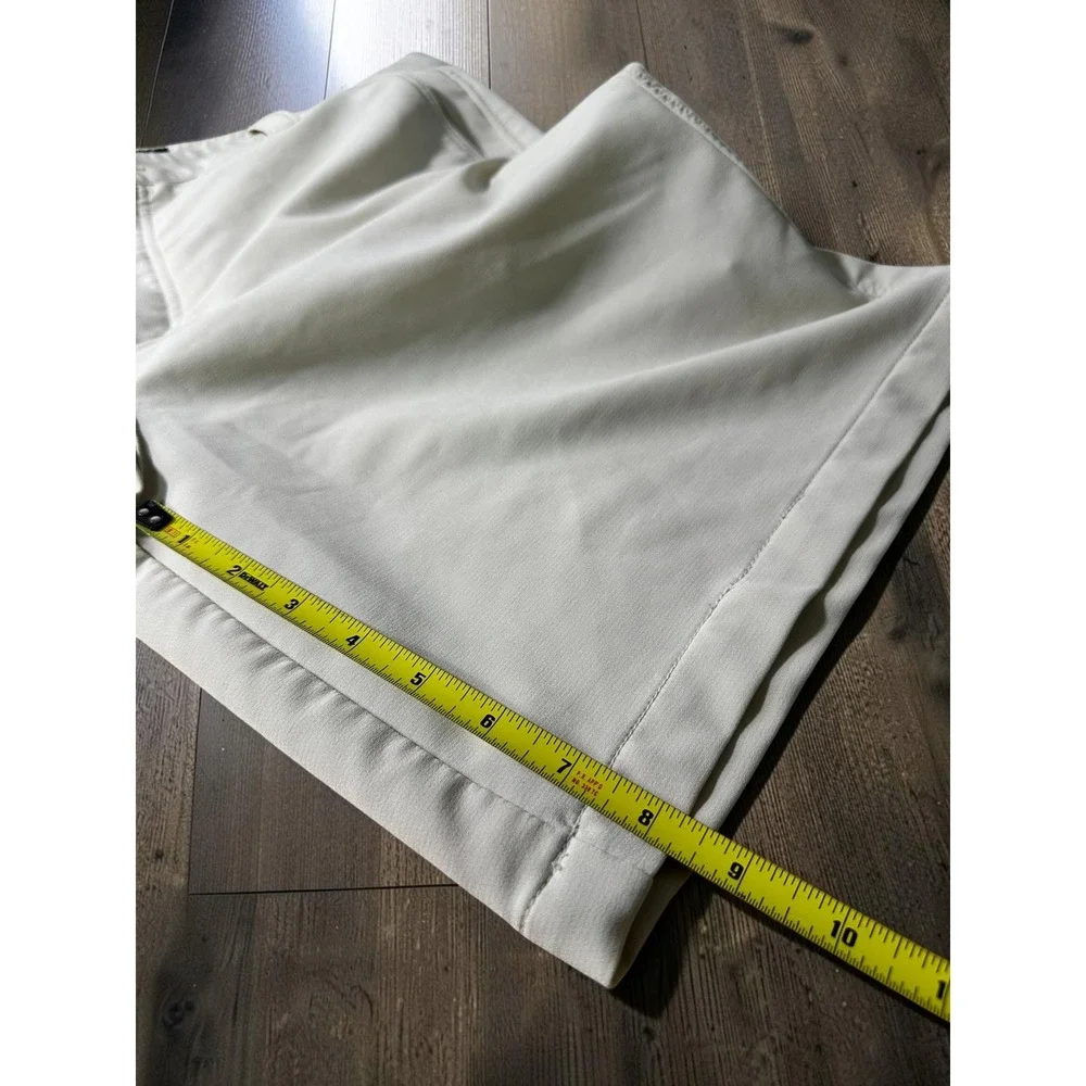 Mike Weir Golf Shorts Mens 38 Beige Performance Stretch Flat Front Golfing Gear